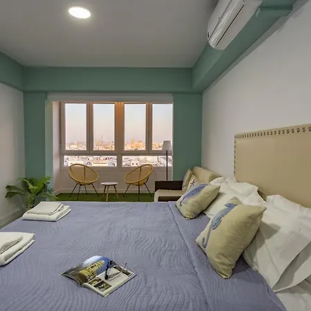 公寓 Atlantico Family By Cadiz4rentals 加的斯
